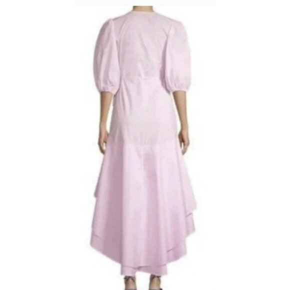 Ganni Wrap Floral-print Midi Dress NWT Size 40 US Medium - Picture 3 of 9